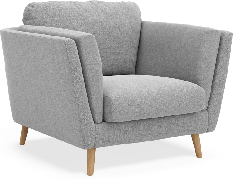 Madison Lux - Fåtölj, 70 cm - Grå