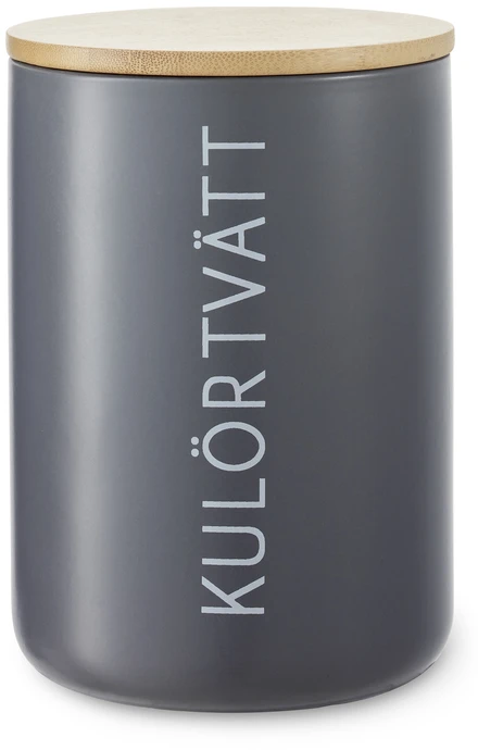 Marit, Tvättmedelsburk, H 18 Ø 13 cm