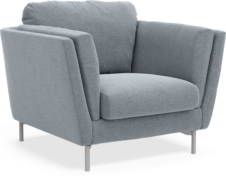 Madison Lux - Fåtölj, 70 cm - Blå