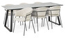 Remo - Matgrupp med 6 karmstolar Sharon - Beige