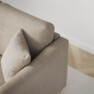 Eden - 2-sits soffa med schäslong - Beige