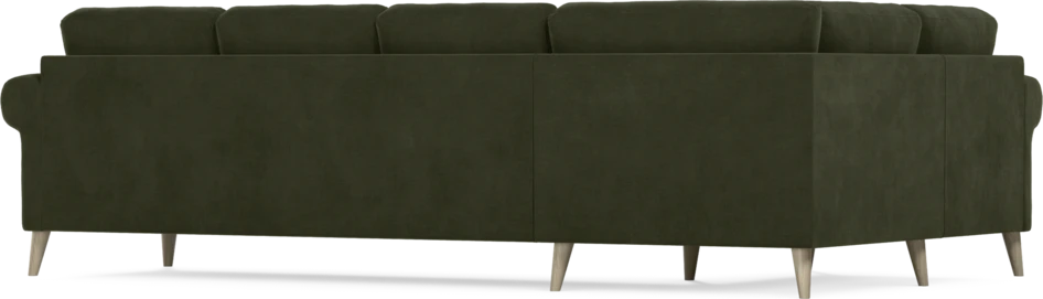 Eden - Hörnsoffa, 1+3-sits - Grön