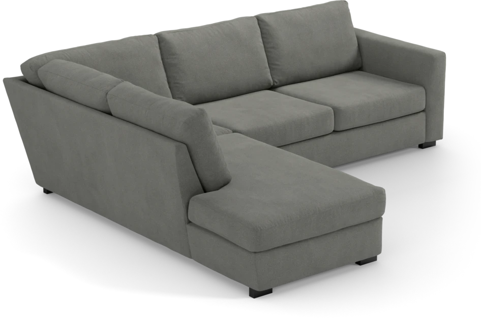 Friday - 2,5-sits soffa med divan vänster - Grå