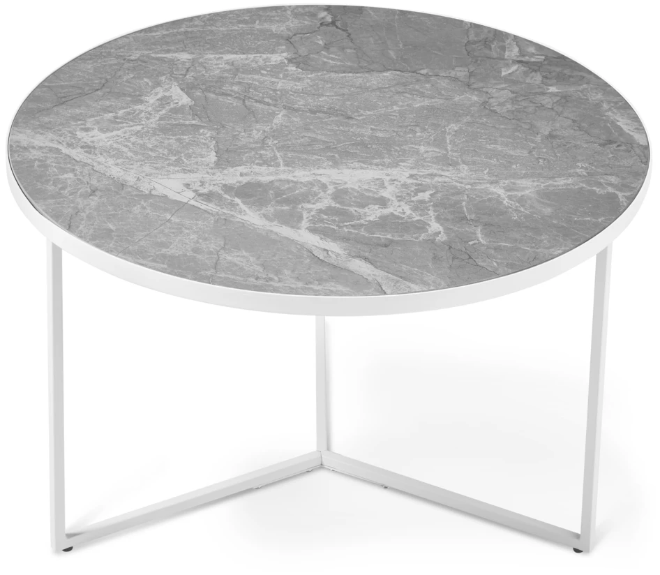 Encore - Utesoffbord, Ø 80 cm - Vit
