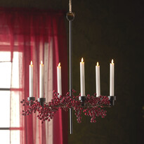 Blänka - Antikljus med LED-belysning, batteridrivet, 2-pack, H 24 cm - inspiration