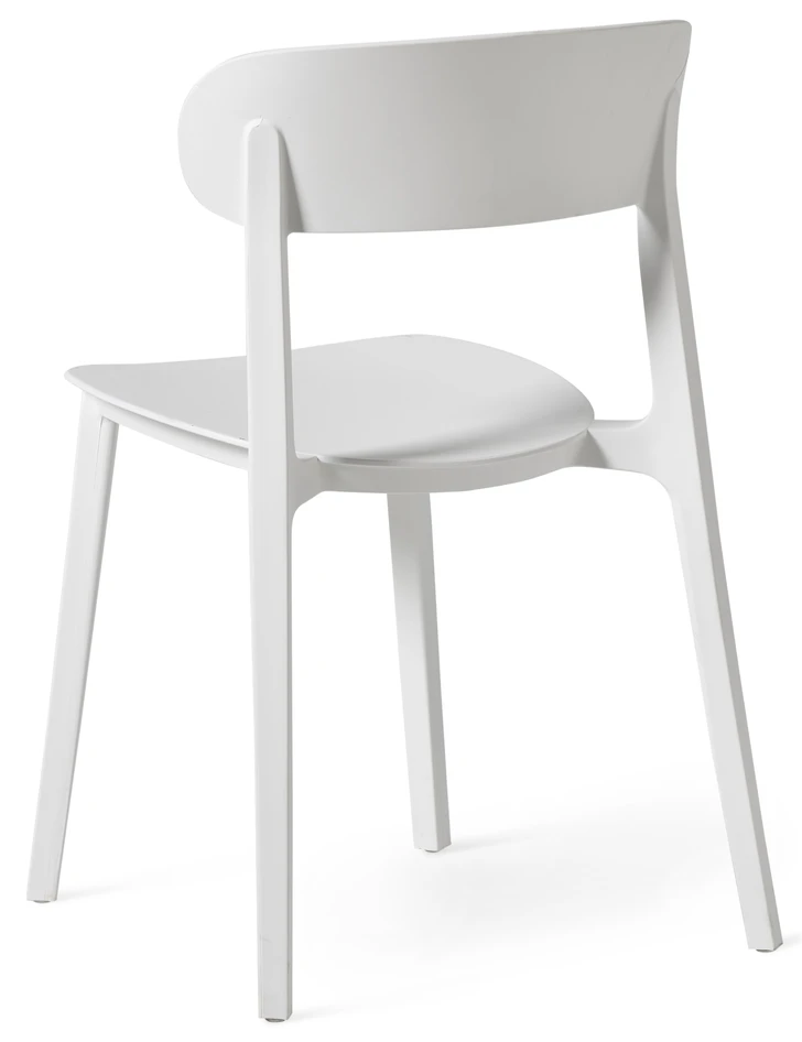 Rico - Utestol stapelbar - Vit