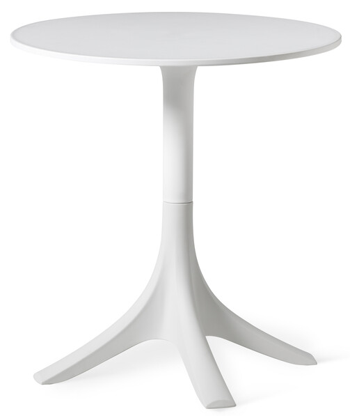 Rico - Utebord, Ø 70 cm - Vit