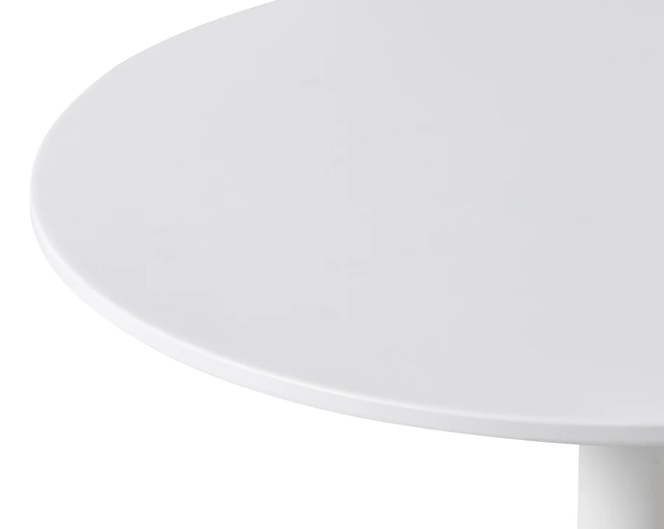 Rico - Utebord, Ø 70 cm - Vit