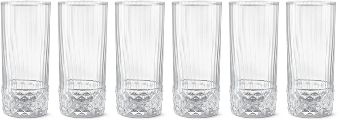 America '20s, Longdrinkglas, H 16 Ø 7,5 cm, 49 cl, 6-pack