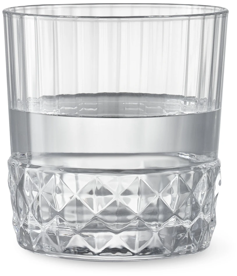 America '20s - Dricksglas 6-pack, H 9 Ø 9 cm, 37 cl - Vit