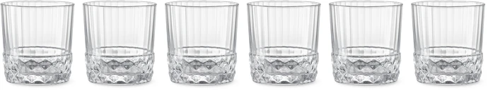 America '20s, Dricksglas, H 9 Ø 9 cm, 37 cl, 6-pack