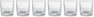 America '20s - Dricksglas, H 9 Ø 9 cm, 37 cl, 6-pack - Vit