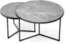 Encore - Utesatsbord, Ø 80/60 cm - Svart