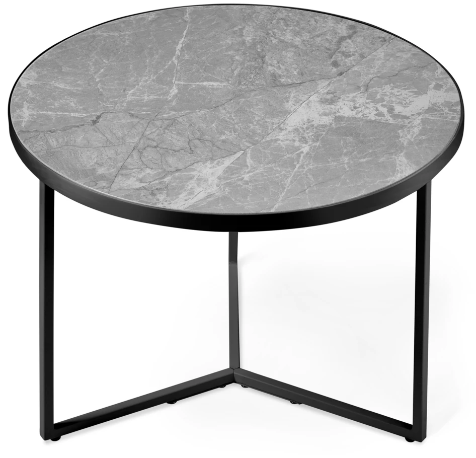Encore - Utesoffbord, Ø 80 cm - Svart