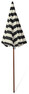 Stripe - Parasoll, Ø 125 cm - Svart