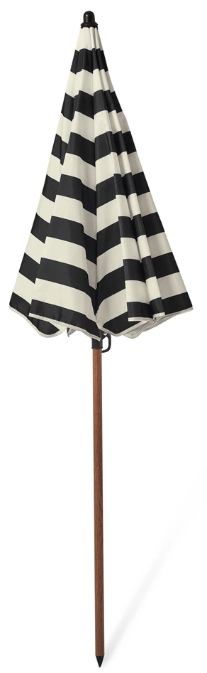 Stripe - Parasoll, Ø 125 cm - Svart
