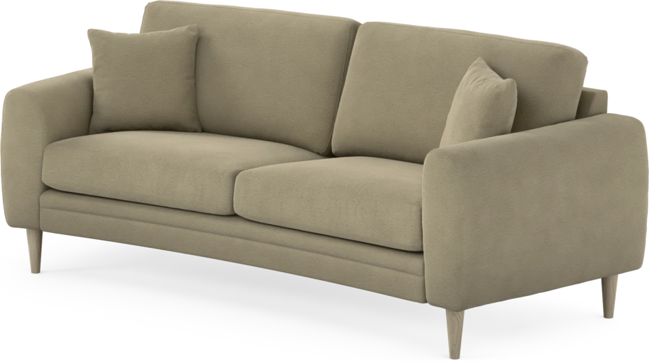 Eden - 2,5-sits soffa svängd - Beige