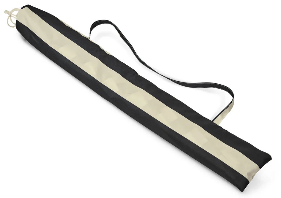 Stripe - Parasoll, Ø 125 cm - Svart