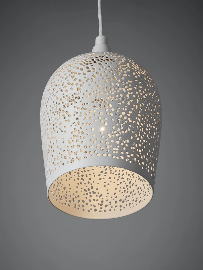 Silas - Fönsterlampa, H21 Ø14 cm - Vit