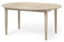Ekerö - Matbord, Ø 115-157 cm - Vit