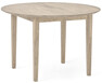 Ekerö - Matbord, Ø 115-157 cm - Vit