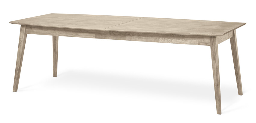 Ekerö - Matbord, L 230-320 cm - Vit