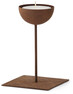 Oxido - Ljushållare, H 16 cm - Brun
