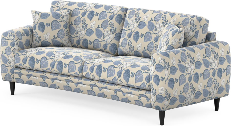 Eden - 2,5-sits soffa svängd - Flerfärgad