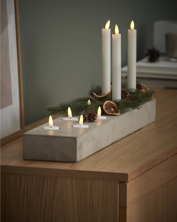 Chandelle - Ljusstake, 65x13x6, till rustikljus & värmeljus - inspiration