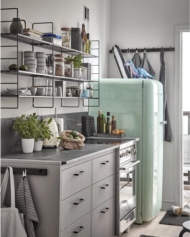 Wera - Vägghylla byggbar med 3 hyllplan, 60x18x69,4 cm - inspiration