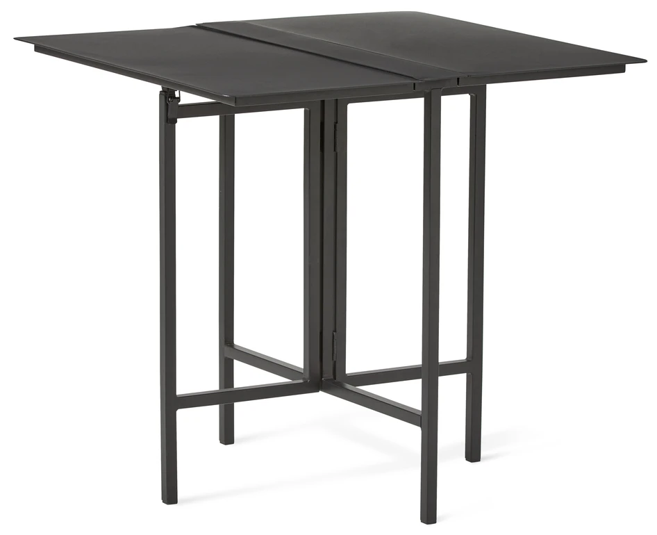 Caddy - Utebord, L43-79 cm - Svart