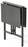 Caddy - Utebord, L43-79 cm - Svart