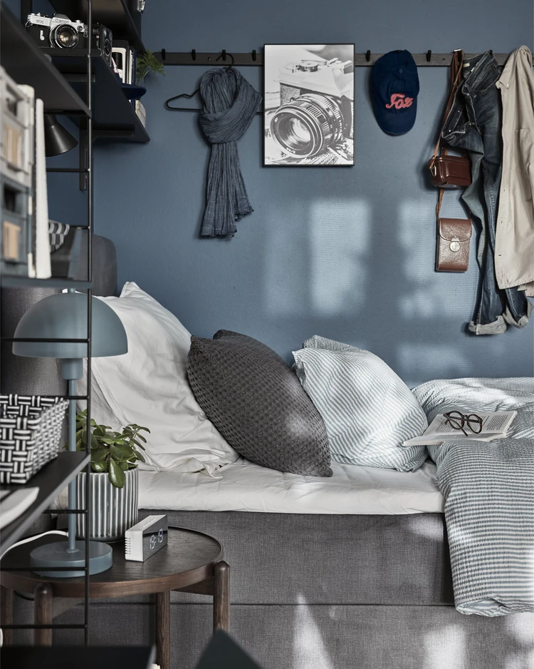 Milano - Kontinentalsäng, enkelsäng med bäddmadrass - inspiration