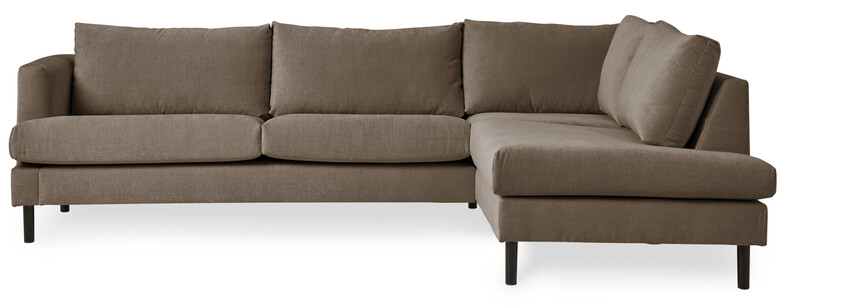 Maison - 2,5-sits soffa med divan höger - Brun