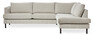 Maison - 2,5-sits soffa med divan höger - Beige