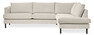 Maison - 2,5-sits soffa med divan höger - Beige