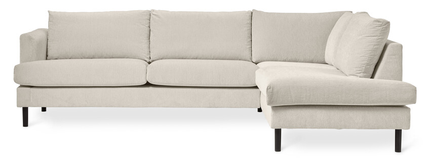 Maison - 2,5-sits soffa med divan höger - Beige