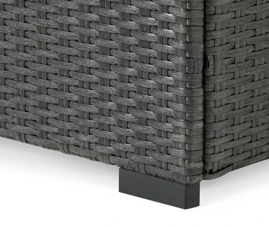 Box - Dynbox, B 154,5 cm - Svart