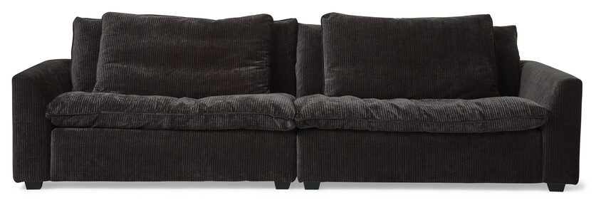 Bellora - 3-sits soffa - Svart