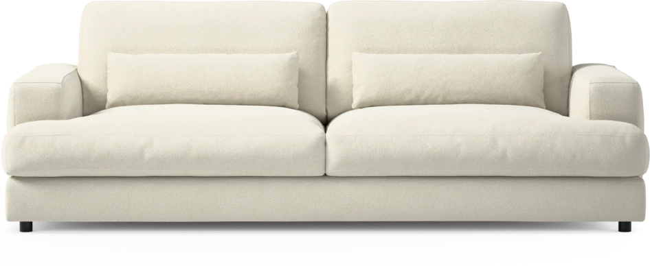 Noma - 4-sits soffa - Vit