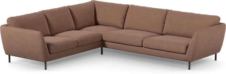 Madison Lux - Hörnsoffa 2+3-sits, hörn 1 - Rosa