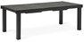 Monza - Utebord, L 220-319 cm - Svart