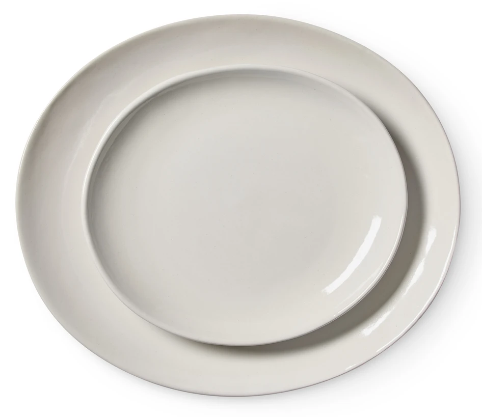 Valentina - Tallrik,  Ø 29 cm - Vit