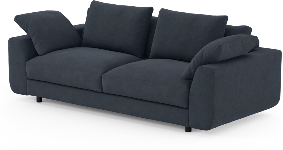 Amie - 3-sits soffa - Blå