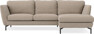 Madison Lux - 2-sits soffa med schäslong höger - Beige