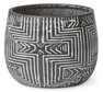 Inka - Kruka, H 18, Ø 23 cm - Svart