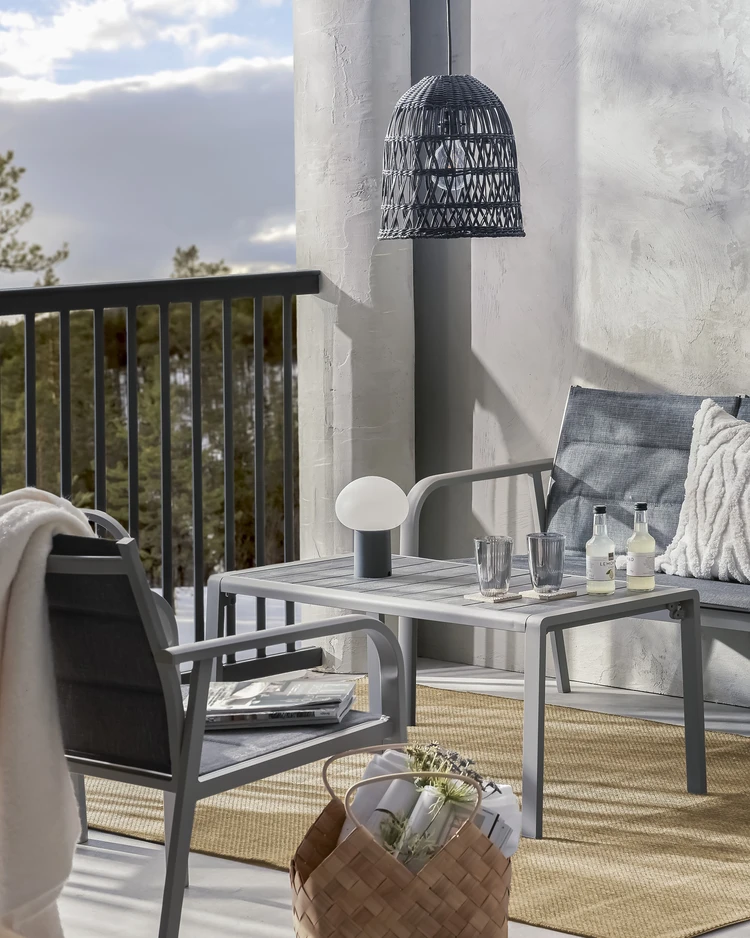 Altea - Utegrupp med soffa, 2 fåtöljer och bord - inspiration