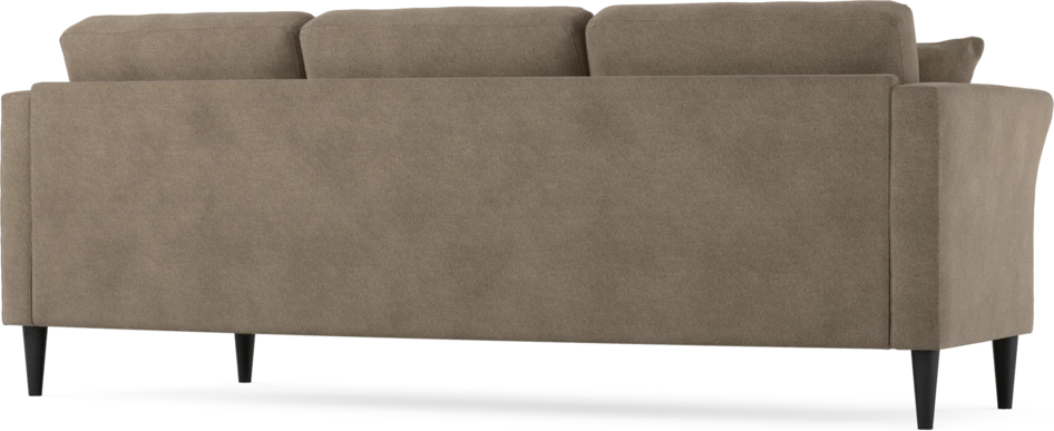 Eden - 3-sits soffa svängd - Brun