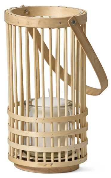 Basket - Lanterna, H 25 cm - Beige