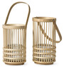 Basket - Lanterna, H 25 cm - Beige